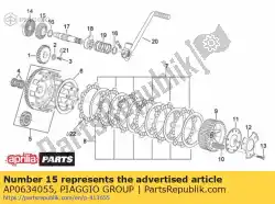 Here you can order the kick-start assy. Gear z=23 from Piaggio Group, with part number AP0634055: