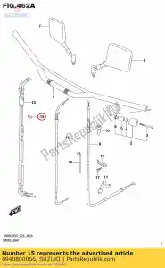 suzuki 0940800066 grampo - Lado inferior