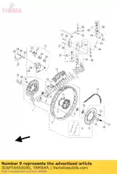 Aquí puede pedir piñón, impulsado de Yamaha , con el número de pieza 3D6F54450000: