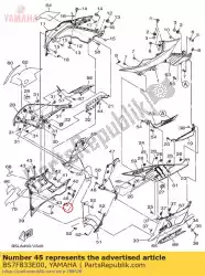 Qui puoi ordinare staffa 8 da Yamaha , con numero parte BS7F833E00: