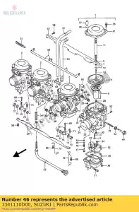 Suzuki 1341110D00 zespó? t?oka - Dół