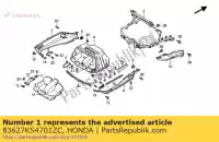 83627KS4701ZC, Honda, geen beschrijving beschikbaar op dit moment honda cn 250 1994, Nieuw