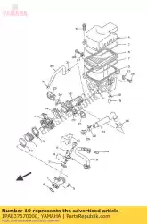 Qui puoi ordinare tappo, iniettore da Yamaha , con numero parte 1PAE37670000: