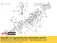 AP0650255, Aprilia, dichtung 5.5 / 11/1, Neu