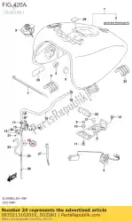 Here you can order the hose,13. 5x16. 5x from Suzuki, with part number 0935213162010: