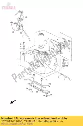 Qui puoi ordinare berretto da Yamaha , con numero parte 1C0WF4612000: