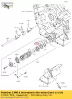 130911389, Kawasaki, holder,change drum vn750-a2 kawasaki  vn vulcan 750 800 900 1986 1987 1988 1989 1993 1994 1995 1996 1997 1998 1999 2000 2001 2002 2003 2004 2005 2006 2007 2008 2009 2010 2011 2012 2013 2014 2015 2016 2017 2018 2019 2020 2021, New