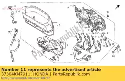 Aquí puede pedir amortiguador de goma de Honda , con el número de pieza 37304KM7911: