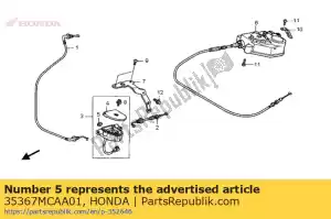 Honda 35367MCAA01 grommet - Bottom side