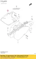 4721129FA030H, Suzuki, copertura, telaio, l suzuki dr z400e z400s z400sm drz400sm 400 , Nuovo