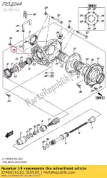 Qui puoi ordinare caso, finale posteriore da Suzuki , con numero parte 2746031G10: