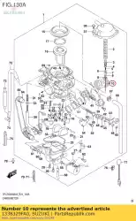 Here you can order the needle jet from Suzuki, with part number 1338329FA0: