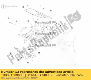 Piaggio Group 1B0091300000Q supporto portaborsa - Il fondo