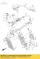 4NK125900000, Yamaha, conduction assy yamaha  xvs xvz xvztf 1300 1996 1997 1998 1999 2000 2001 2007 2008 2009 2010 2011 2014 2016 2017, New