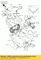 140910435, Kawasaki, capot, capot supérieur kawasaki zx6rr ninja n zx 6r 6rr 600 , Nouveau