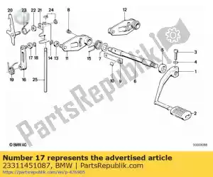 bmw 23311451087 rolpen - Onderkant