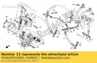 45462MZ2000, Honda, placa b, biela honda cbr 1000 1993 1994 1995 1996 1997 1998 1999, Novo