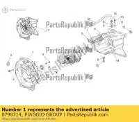 8798714, Piaggio Group, tambor de embrague moto-guzzi bellagio griso griso s e norge sport stelvio zgulps01, zgulpt00, zgulps03 zgulsg01 zgulsu02 zgulze00, zgulzg00, zgulzu01 940 1200 2007 2008 2009 2011 2014 2015 2016 2017, Nuevo