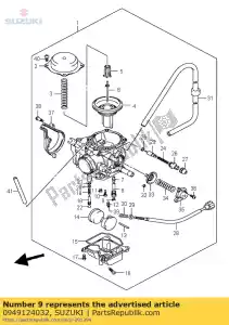 Suzuki 0949124032 jato, principal (# 122) - Lado inferior