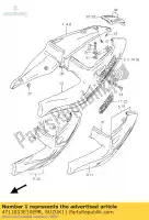 4711033E10E9R, Suzuki, deksel, frame, r suzuki gsx r 750 1996, Nieuw