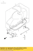 D83321112A, Suzuki, ering suzuki uh 125 200 2007 2008 2009 2010 2011, New