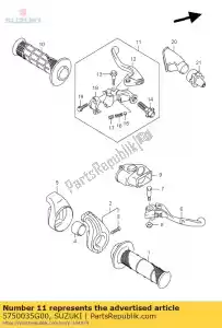 Suzuki 5750035G00 d?wignia, sprz?g?o - Dół