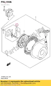 suzuki 1813024400 jeu de cliquet - La partie au fond