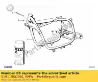 51911900346, BMW, spray schwarz opaco - 400ml bmw  750 1000 1100 1976 1977 1978 1979 1980 1981 1982 1983 1984 1985 1986 1987 1988 1989 1990 1991 1992 1993 1994 1995 1996 1997 2012 2013 2014 2017 2018 2019 2020, Nuovo