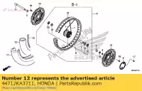 44712KA3711, Honda, tube, tire(bridgestone) honda  cr crf nx xl xr xrv 125 250 450 500 600 650 750 1000 1100 1988 1989 1990 1991 1992 1993 1994 1995 1996 1997 1998 1999 2000 2001 2002 2003 2004 2005 2006 2007 2008 2009 2011 2012 2013 2018 2019 2020, New