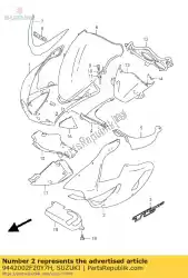 Tutaj możesz zamówić os? Ona boczna, d? Od Suzuki , z numerem części 9442002F20Y7H: