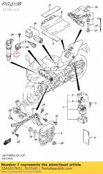Here you can order the coil assy,ignition from Suzuki, with part number 3341017K01: