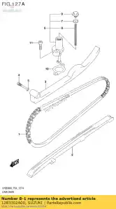 suzuki 1283302A00 primavera - Lado inferior