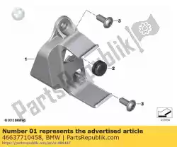 Tutaj możesz zamówić prawy nawias od BMW , z numerem części 46637710458: