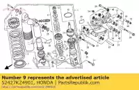 52427KZ4901, Honda, pare-choc caoutchouc honda cr xr 125 250 500 650 1993 1994 1995 1996 1997 1998 1999 2000 2001 2002 2003 2004 2005 2006 2007, Nouveau