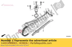 Qui puoi ordinare catena, camma (90l) (daido) da Honda , con numero parte 14401KVB901: