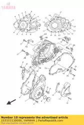 Aquí puede pedir plato de Yamaha , con el número de pieza 1S3151130000: