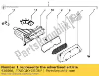 436066, Piaggio Group, Filtro dell'aria     , Nuovo