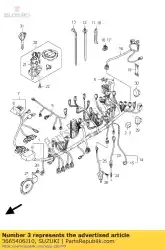 Qui puoi ordinare cap, co adj da Suzuki , con numero parte 3665406J10: