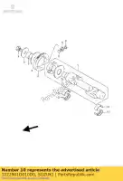 1222901D010D0, Suzuki, Bearing,c.shaft suzuki gs gsx 400 450 500 1985 1986 1987 1988 1989 1990 1991 1992 1993 1994 1995 1996 1997 1998 1999 2000 2001 2002 2003 2004 2005 2006 2007, New