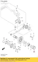 0944032002, Suzuki, primavera suzuki rg gamma c rm  rmz rmx z fc uc rgv 3 f 1 bu rg125cuc rg250f rg250cffc rg125abuaubu rm250 dr z400e z450 z450z rmx450z rmz450 drz250 250 450 125 400 , Novo