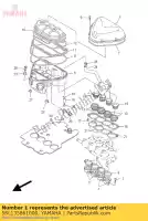 5SL135861000, Yamaha, junta, carburador 1 yamaha yzf r 600 2005, Novo