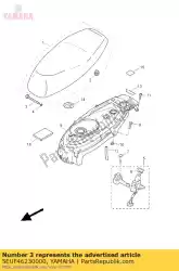 Here you can order the pin 1 from Yamaha, with part number 5EUF46230000: