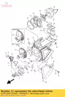 5UM14401E000, Yamaha, obudowa filtra powietrza kpl yamaha wr 250 450 2007 2008 2009 2010 2011 2012 2013 2014, Nowy