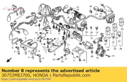 Here you can order the cord assy., high tension(3) from Honda, with part number 30753MEJ700: