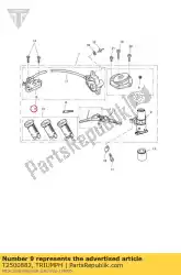 Here you can order the lock assy, seat from Triumph, with part number T2500882:
