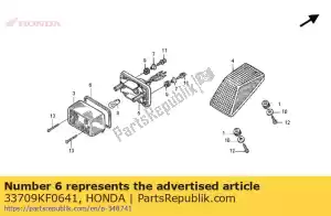 Honda 33709KF0641 emballage, feu arrière - La partie au fond