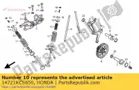 14721KCS650, Honda, valvola di scarico honda cg  cg125 125 , Nuovo