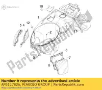 AP8127826, Piaggio Group, pokrywa aprilia derbi piaggio  carnaby rambla sport city sport city cube sport city street 125 200 250 300 2006 2007 2008 2009 2010 2012, Nowy