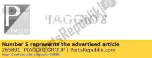 Piaggio Group 265891 trasmissione - Il fondo
