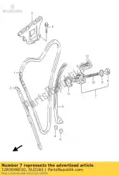 Ici, vous pouvez commander le ajusteur assy, ?? T auprès de Suzuki , avec le numéro de pièce 1283046E10: